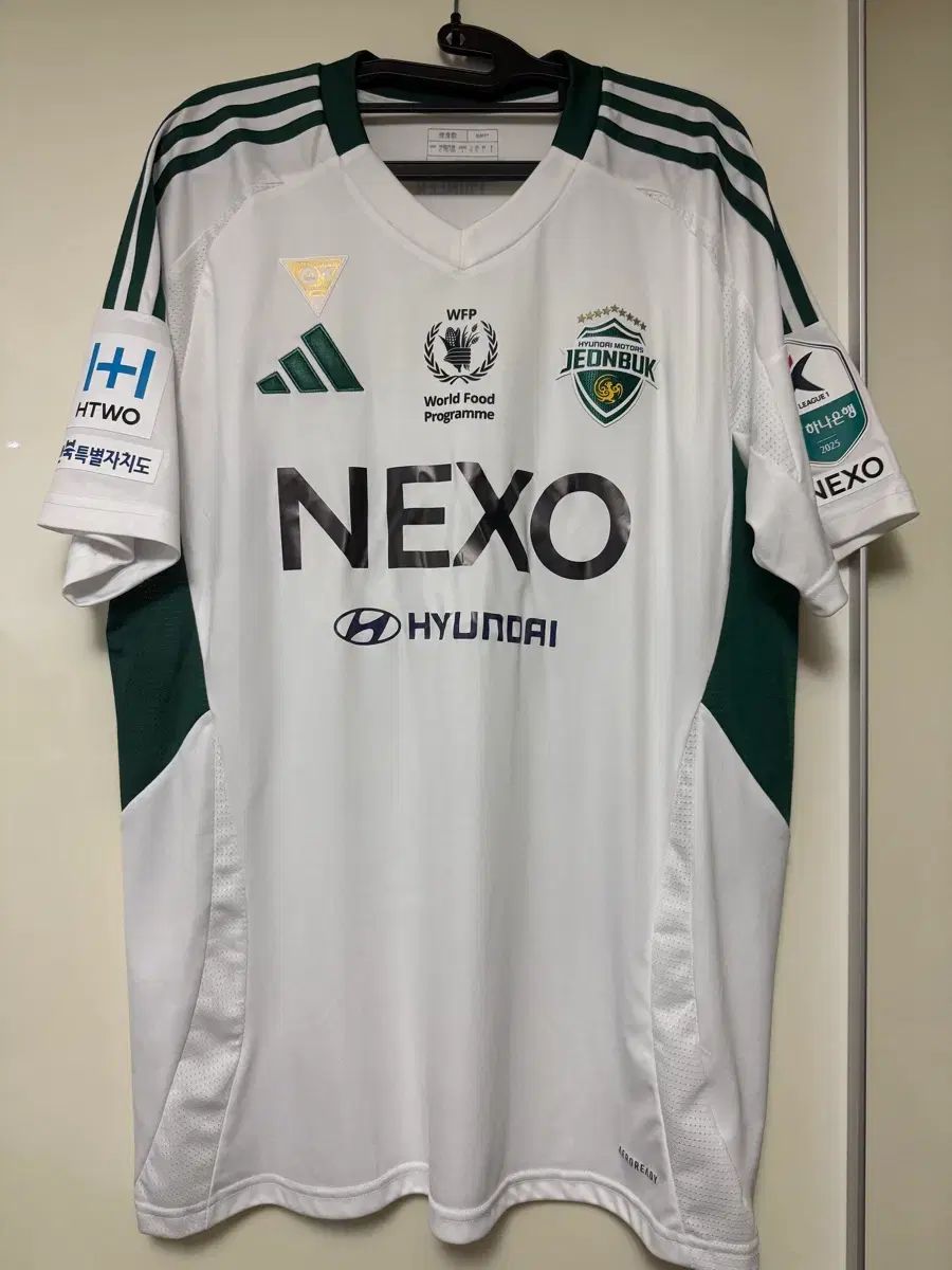 全北現代モータース 25シーズン アウェー ジーン ウー (xl)-販売数激少