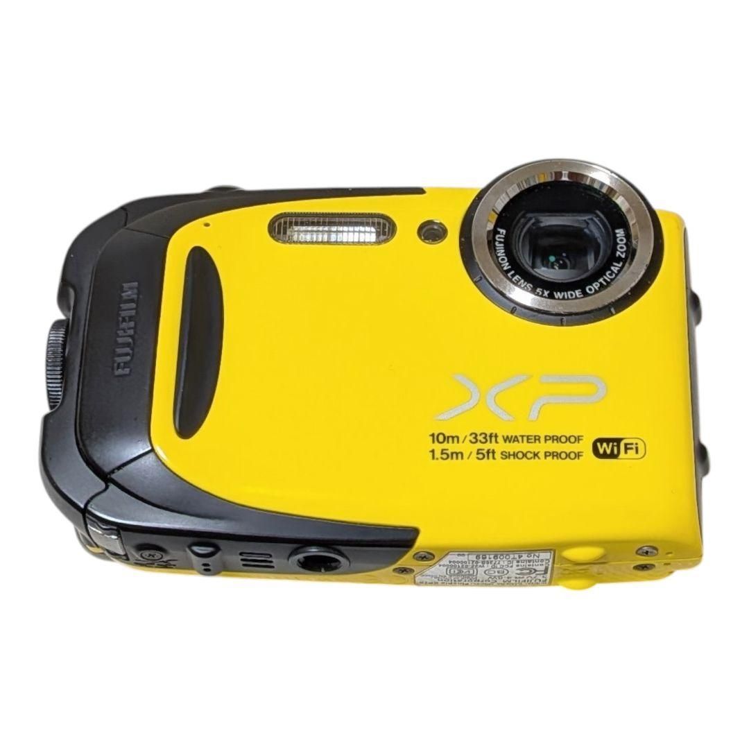 美品】FUJIFILM FinePix XP70 防水デジタルカメラ イエロー - メルカリ