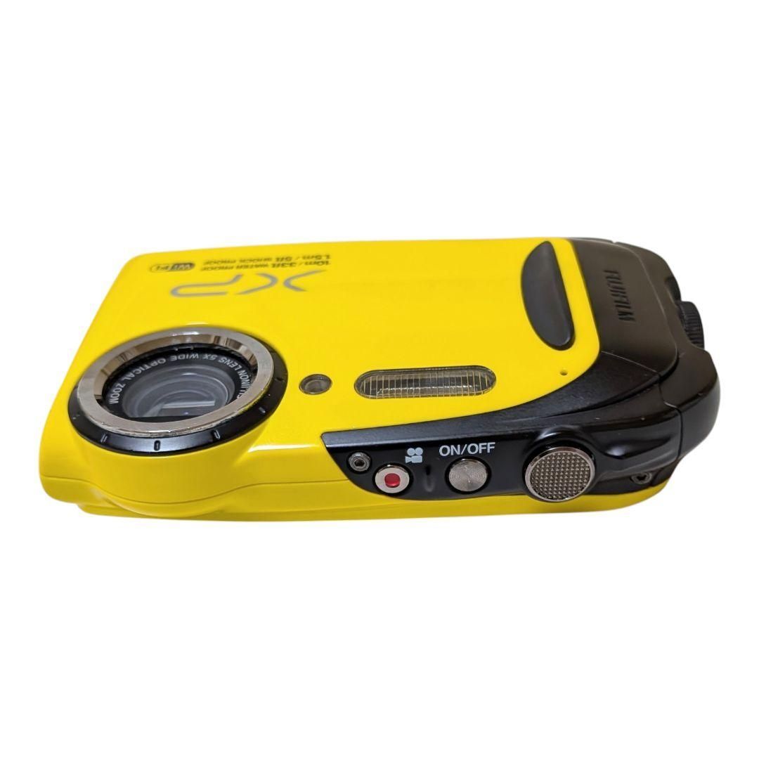 美品】FUJIFILM FinePix XP70 防水デジタルカメラ イエロー - メルカリ