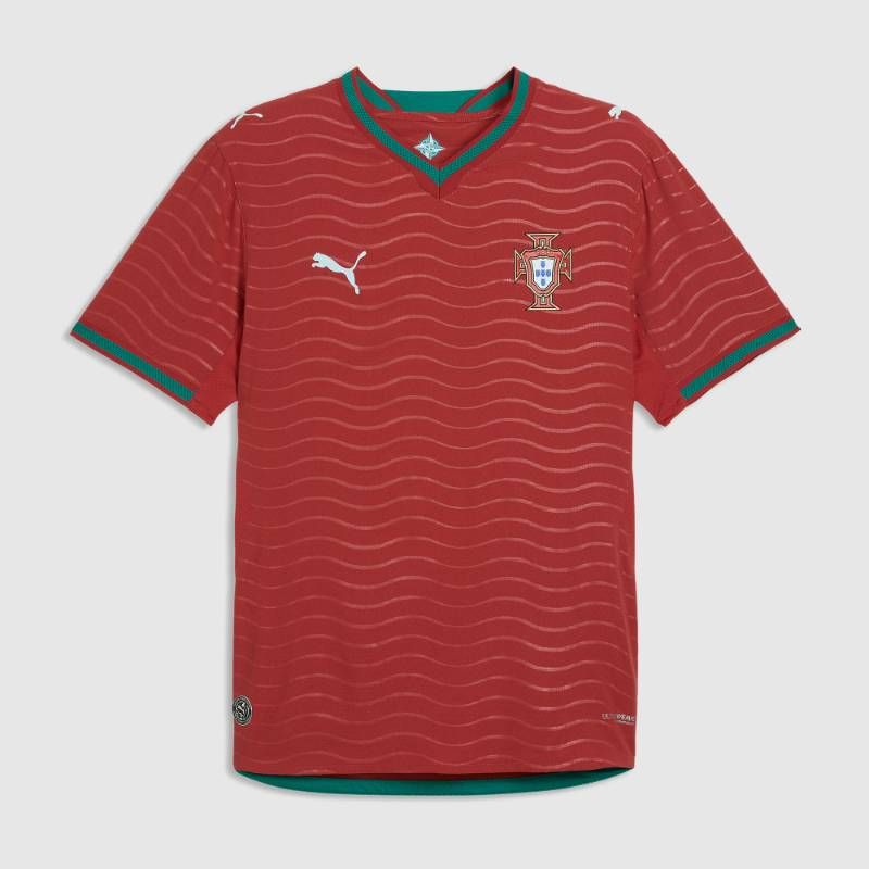 【送料無料・匿名配送】PUMA プーマ ポルトガル代表 2026 公式 オーセンティック ホーム シャツ 赤 新品 正規品 日本未発売 2026W杯 選手着用