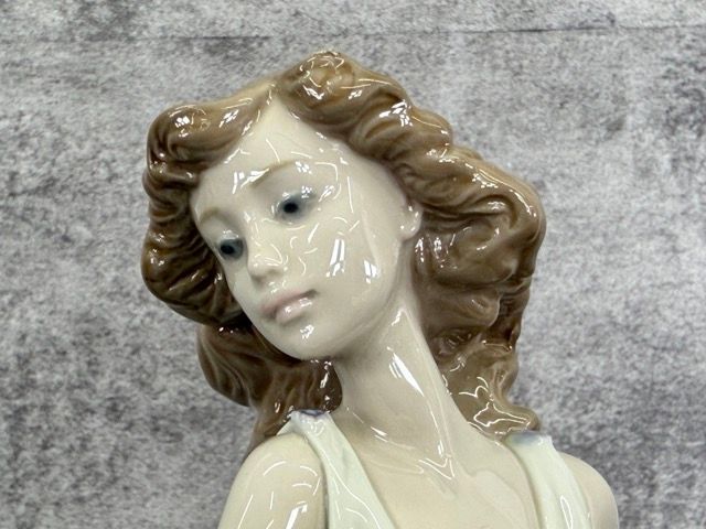 リヤドロ フィギュリン 【中古】LLADRO 夏のセレナーデ 約23×14×32cm