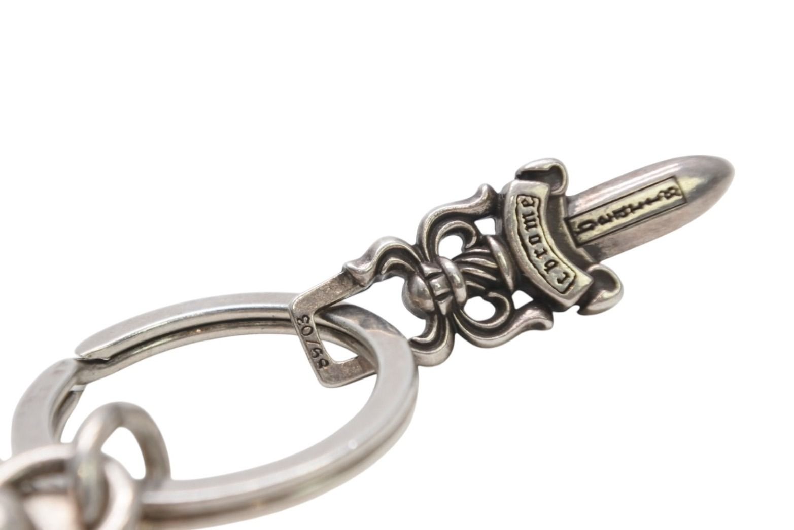 極美品 CHROME HEARTS クロムハーツ CH CRS LG & No5 DGGR ラージ