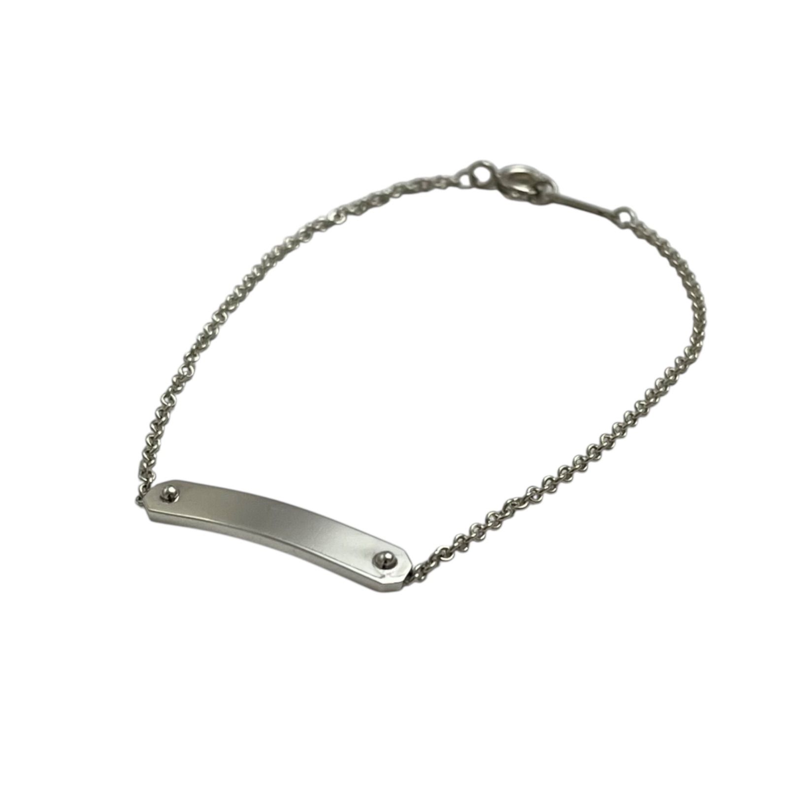 Tiffany &Co. ティファニー プレート ブレスレット シルバー 925