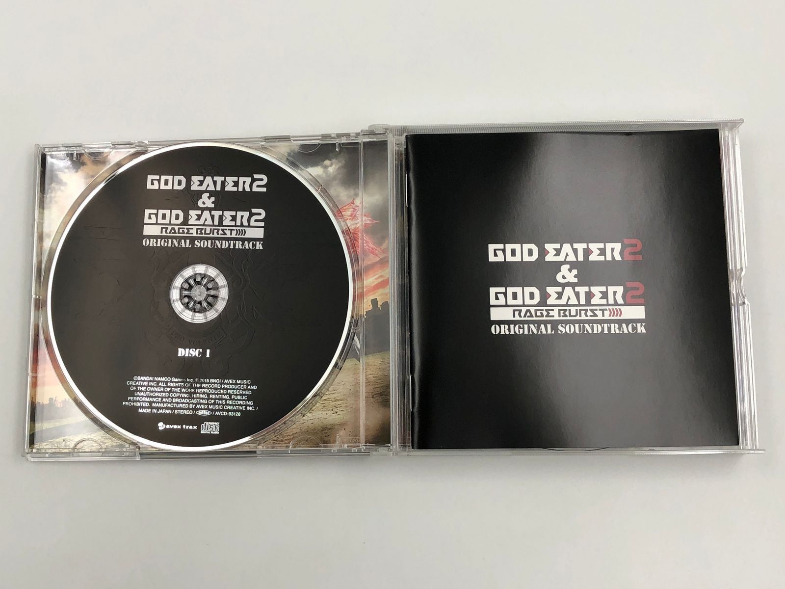 ♪) CD ゴッドイーター GOD EATER 2 RAGE BURST ORIGINAL SOUNDTRACK