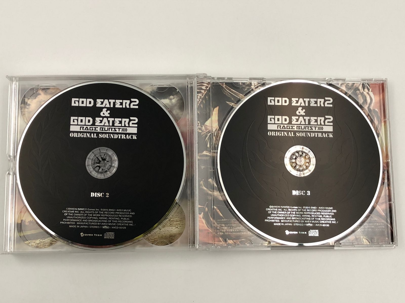 ♪) CD ゴッドイーター GOD EATER 2 RAGE BURST ORIGINAL SOUNDTRACK