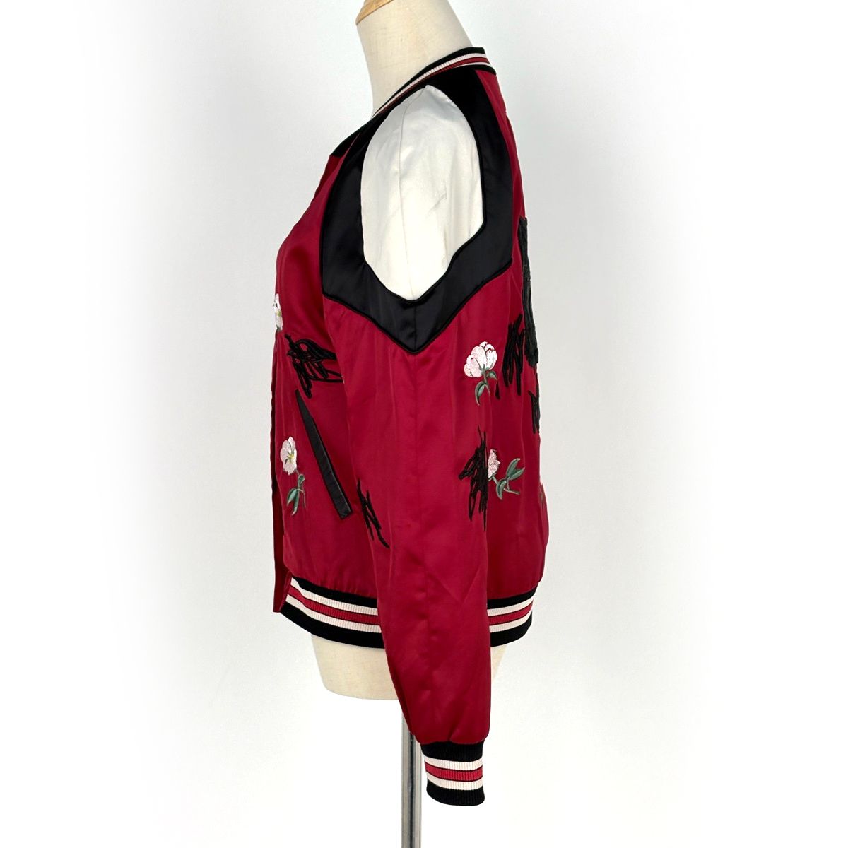 コーチ COACH スカジャン 花柄 刺繍 ボブキャット アウター その他