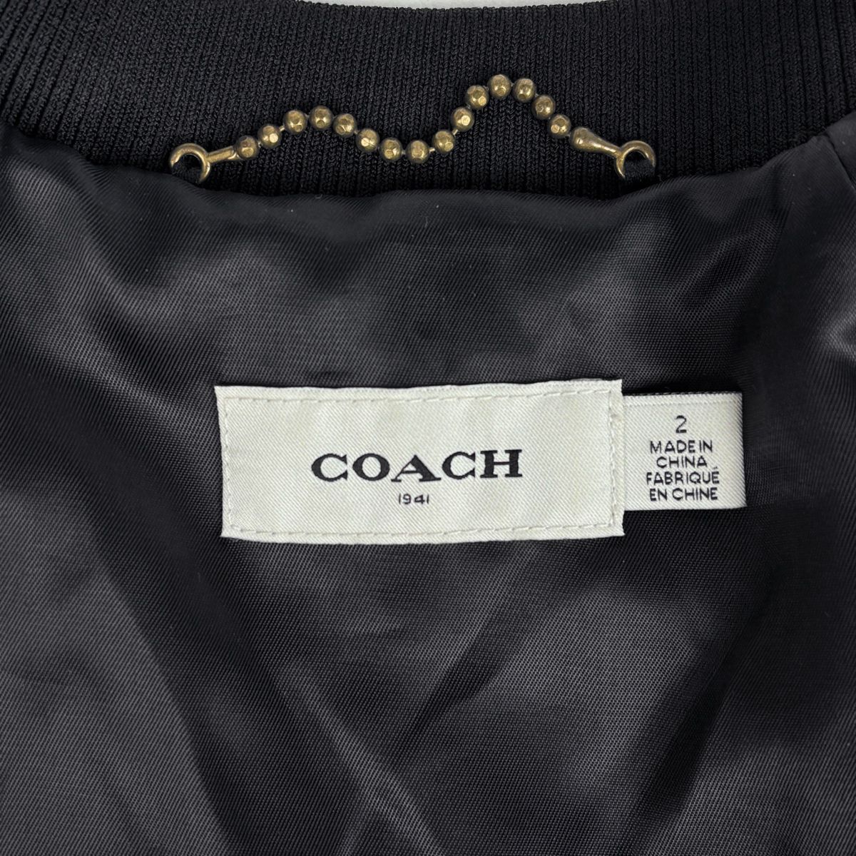 コーチ COACH スカジャン 花柄 刺繍 ボブキャット アウター その他