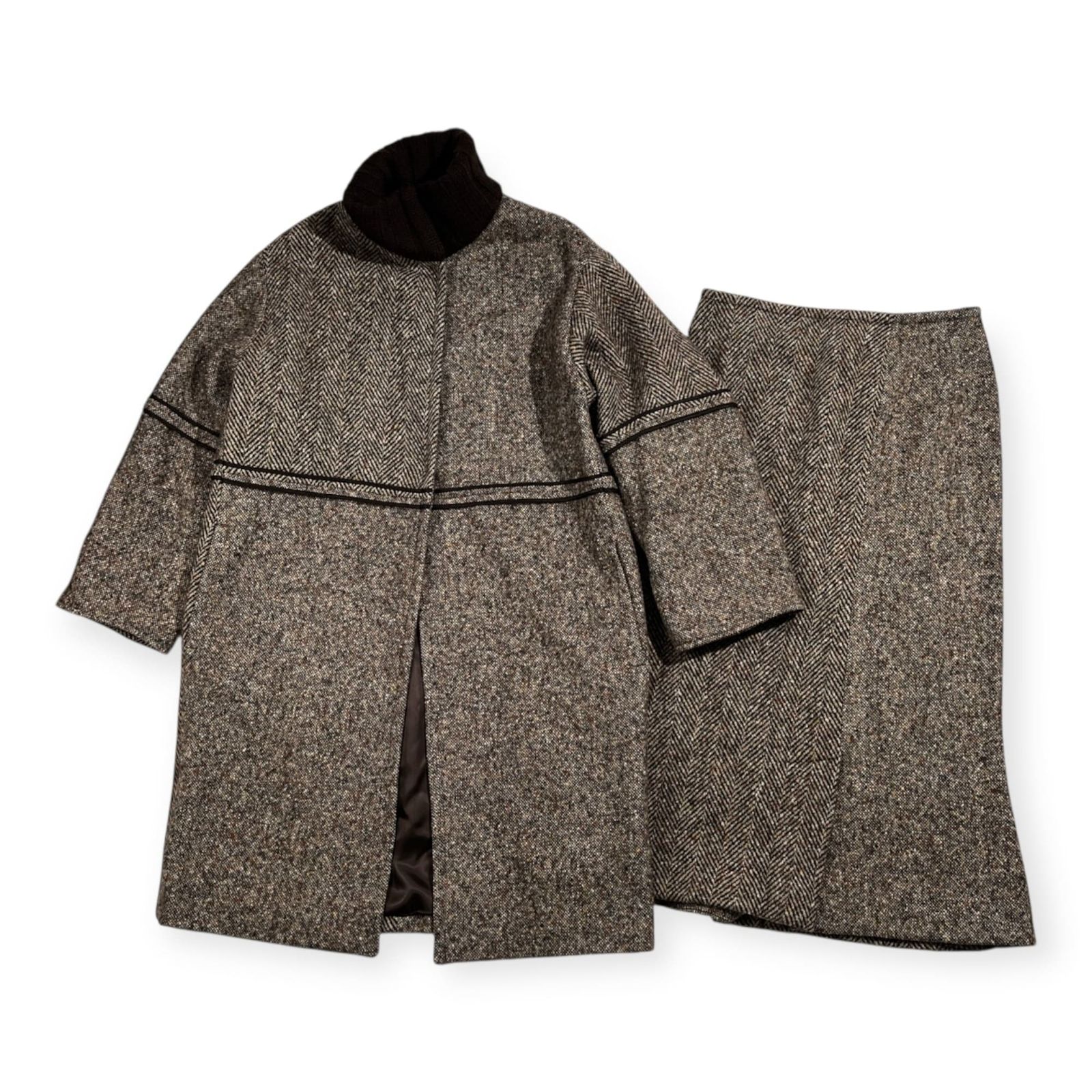 CASTELBAJAC カステルバジャック セットアップ ツイード ウール コート