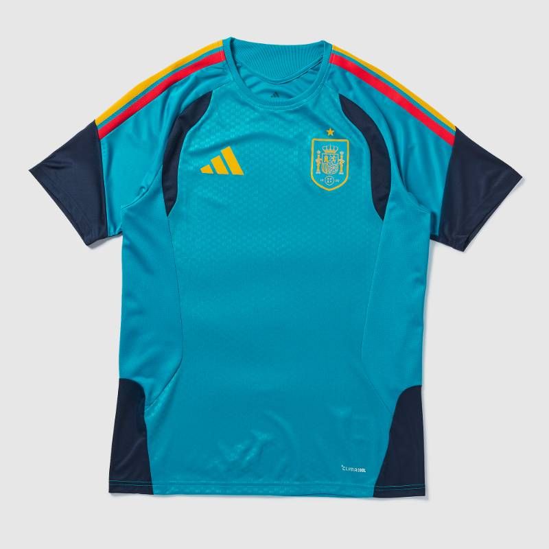 【送料無料・匿名配送】adidas アディダス スペイン代表 2026 公式 トレーニングシャツ 青 新品 正規品 日本未発売 2026W杯