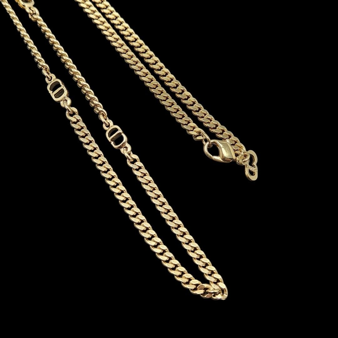 極美品] Christian dior ネックレス CD 喜平 60cm - メルカリ