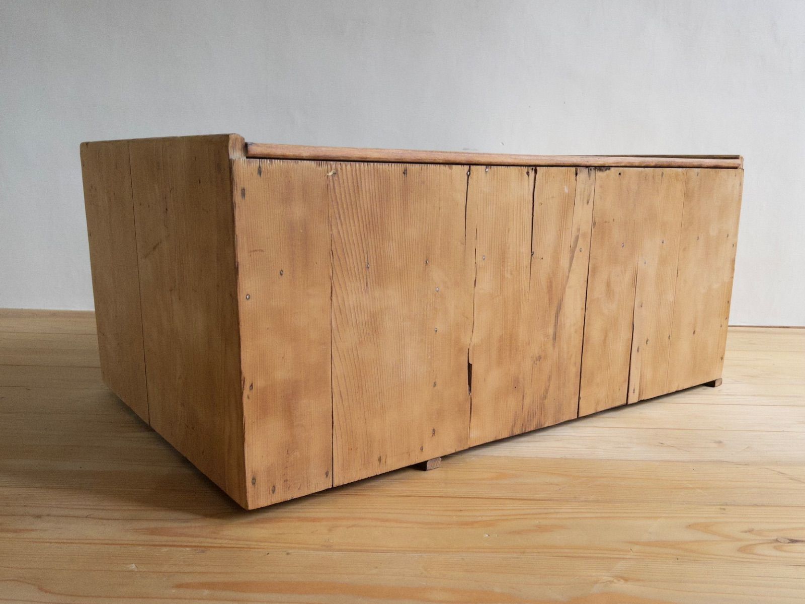 剥離家具 無垢材 ローデスク M025 古道具 古家具 アンティーク