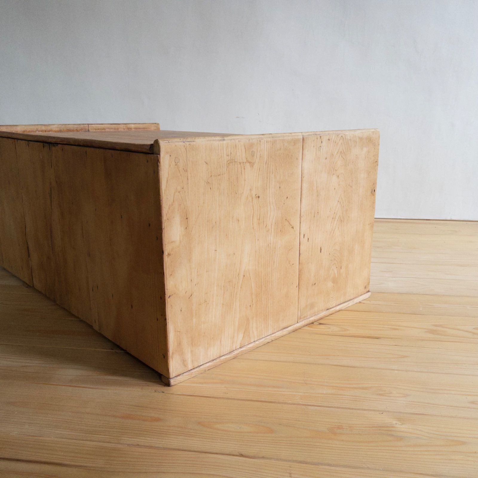 剥離家具 無垢材 ローデスク M025 古道具 古家具 アンティーク