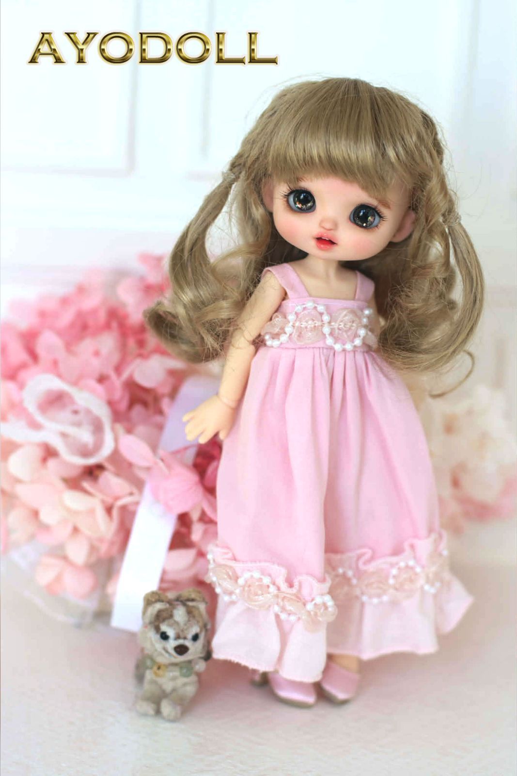 【AYODOLL公式】かまってちゃん【プレミアムⅦ】 ミディサイズ（1/8サイズ）美白透明肌 フルセット
