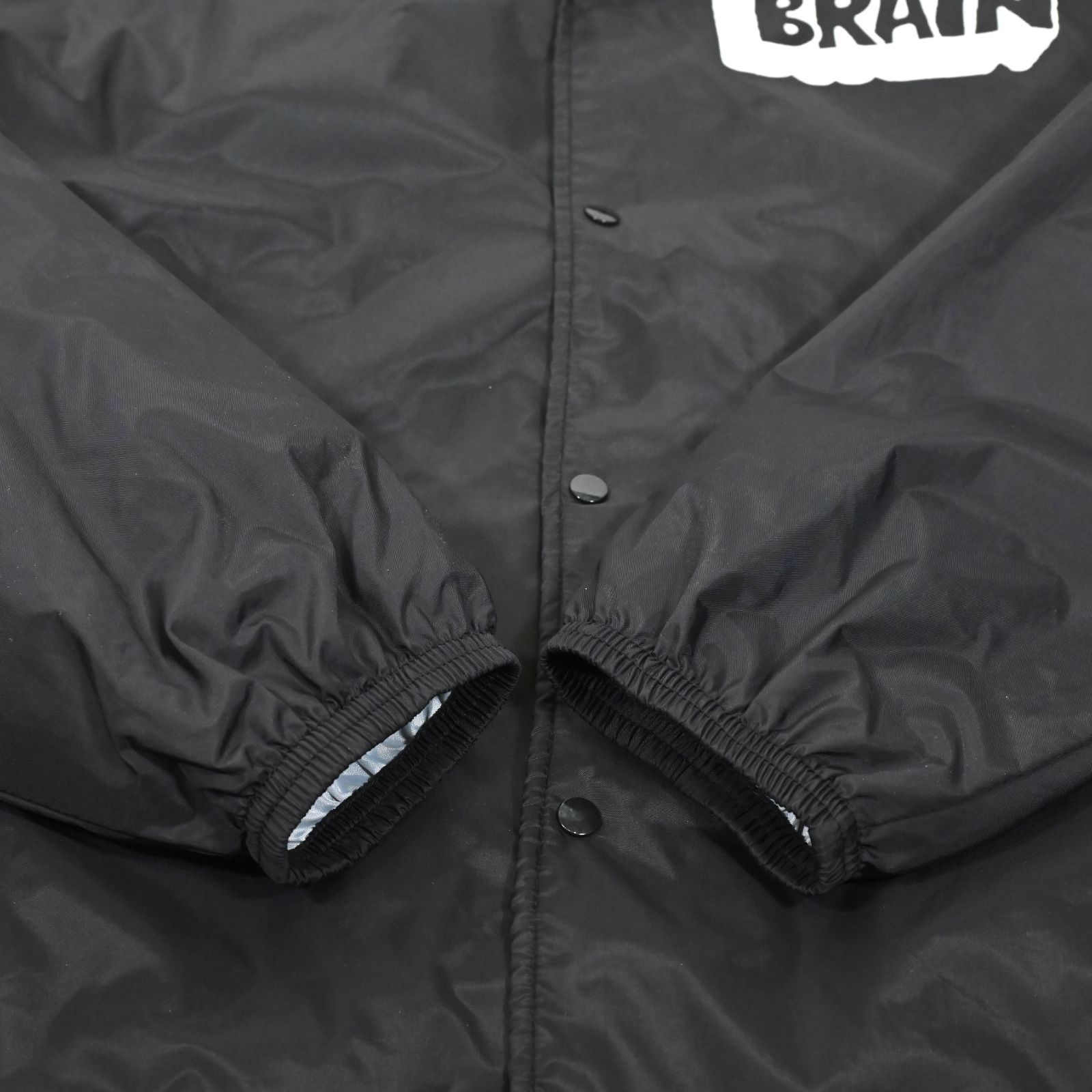 BLACK BRAIN ブラックブレイン ナイロン コーチジャケット ブラック 