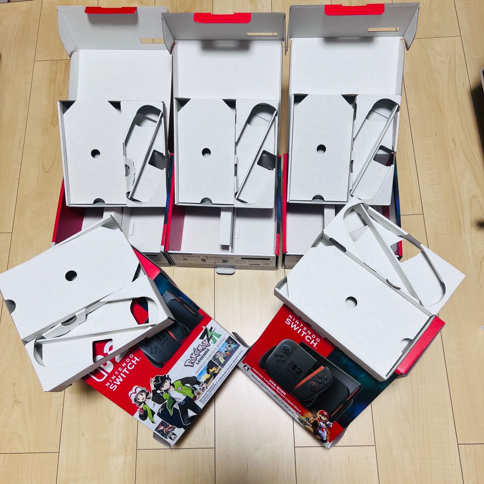 箱のみ】Nintendo Switch 2 通常＆ポケモンレジェンズZ-A＆マリオ