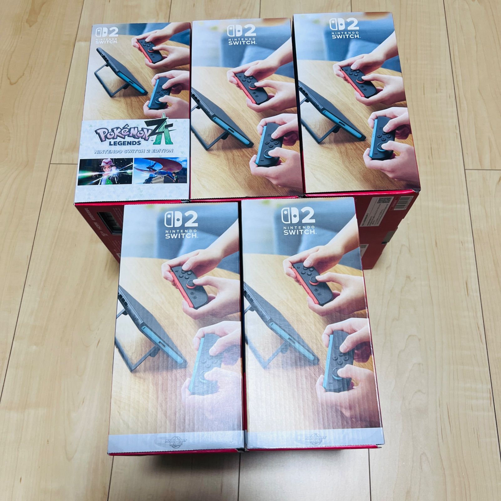 箱のみ】Nintendo Switch 2 通常＆ポケモンレジェンズZ-A＆マリオ