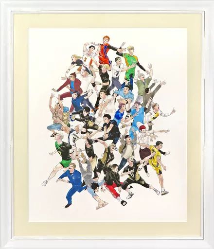 中古】原画イラストボード 付属品付)【JAS】『ハイキュー!!』 ジャンプ