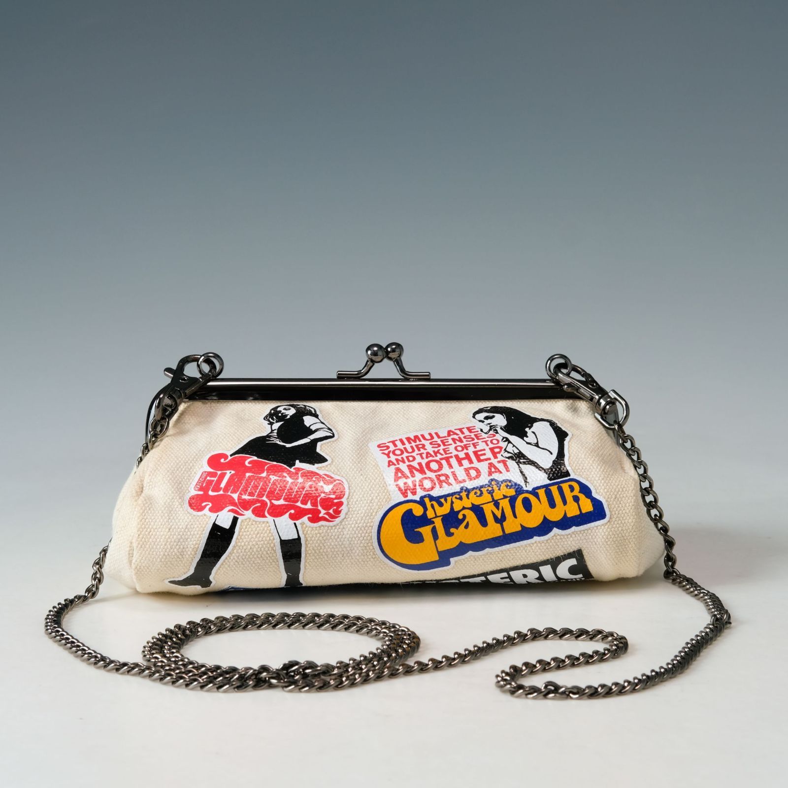 HYSTERIC GLAMOUR ヒステリックグラマー がま口 チェーンショルダー