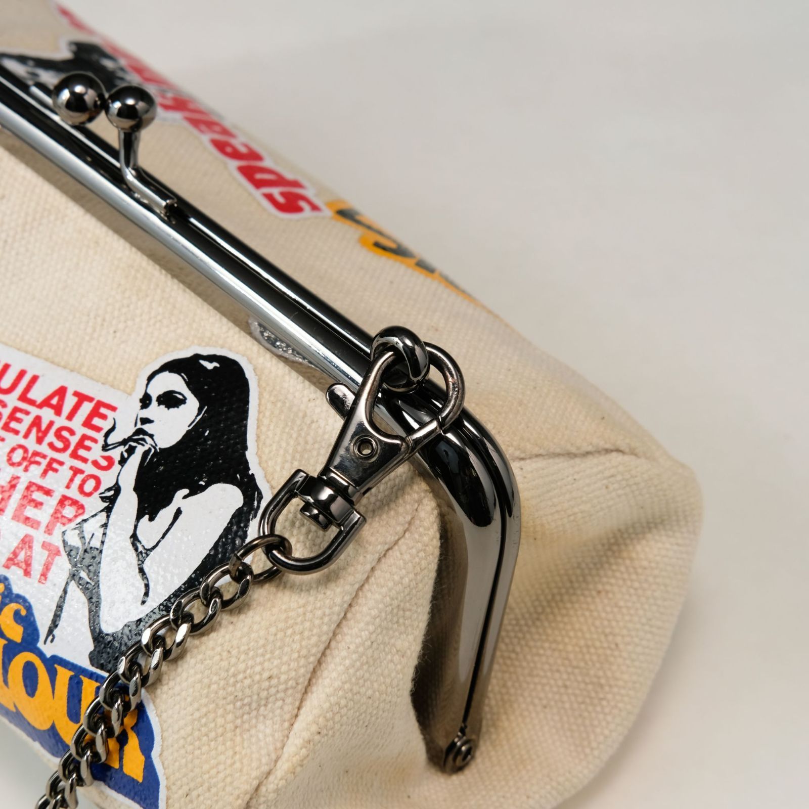 HYSTERIC GLAMOUR ヒステリックグラマー がま口 チェーンショルダー