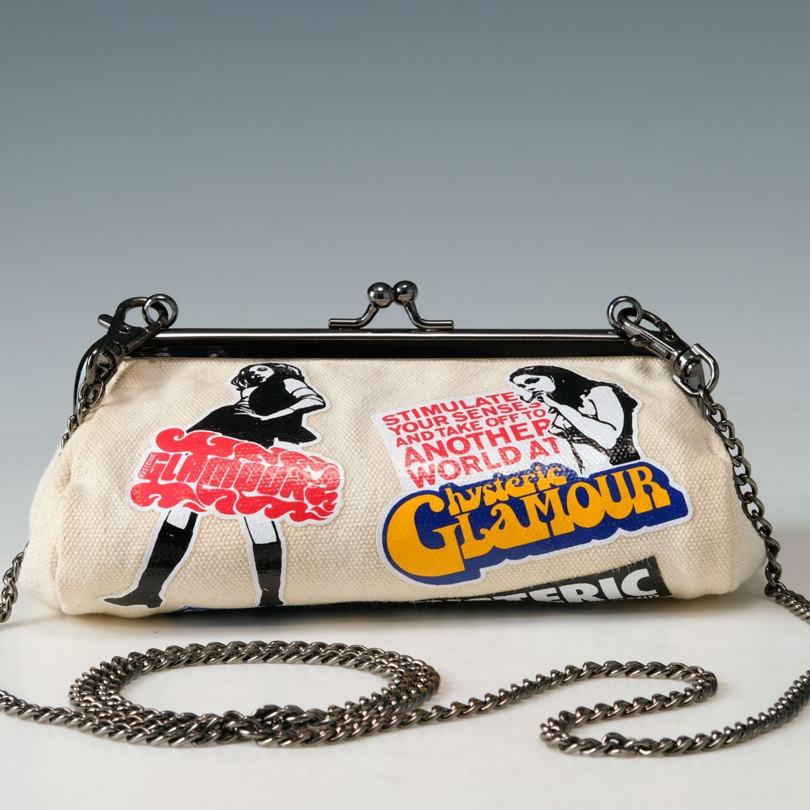 HYSTERIC GLAMOUR ヒステリックグラマー がま口 チェーンショルダー