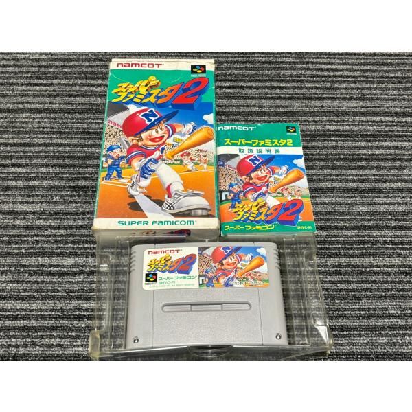 スーパーファミコン カセット ソフト スーパーファミスタ2 SFC 箱 説明