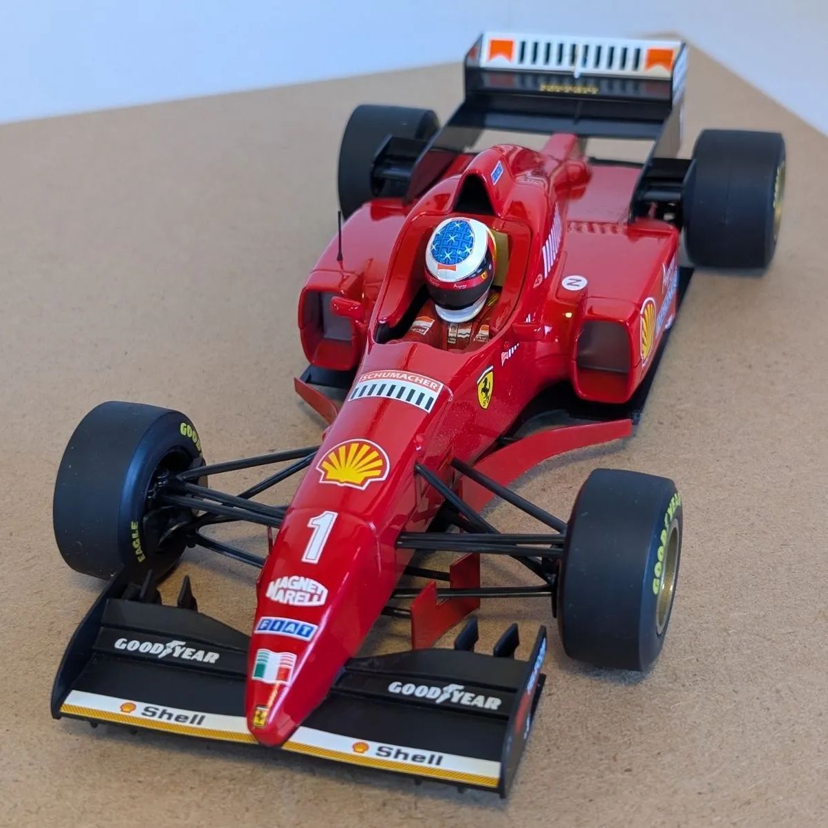 ミニチャンプス 1/18 フェラーリF310 ミハエル・シューマッハ