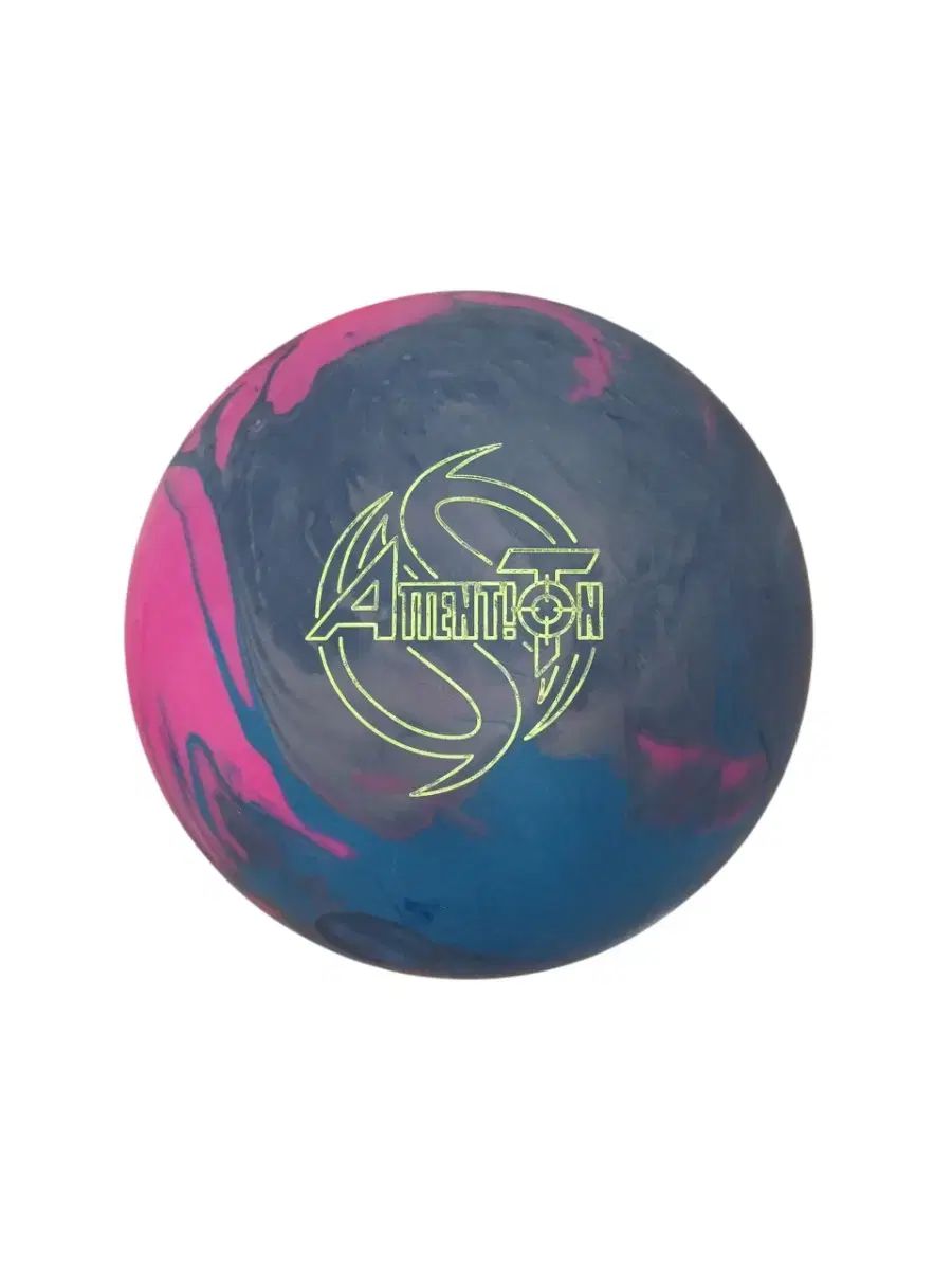 Attention - レッド 復元完了 中古ボーリングボール ATTENTION
