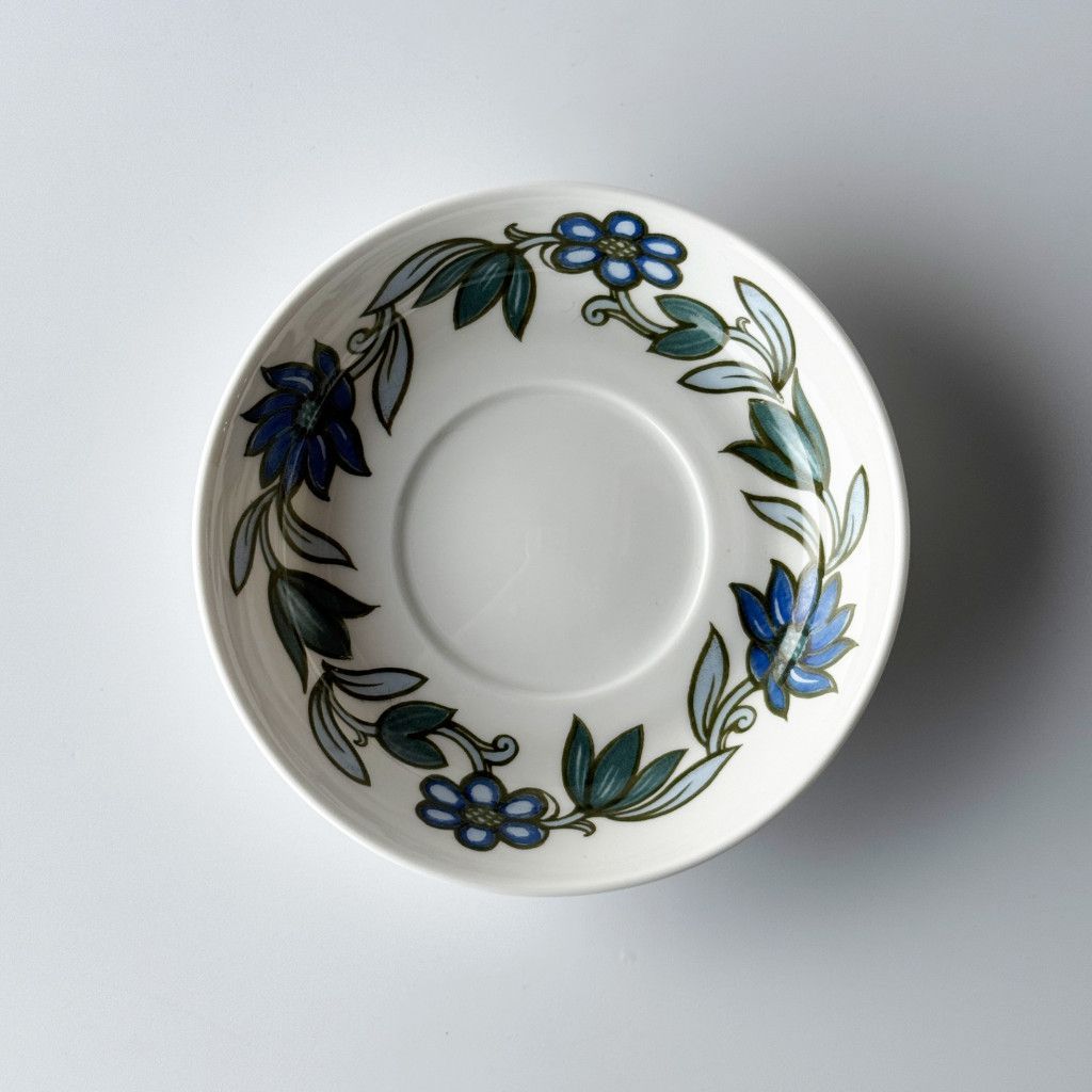 Susie Cooper アールヌーボー ブルー カップ＆ソーサー 英国