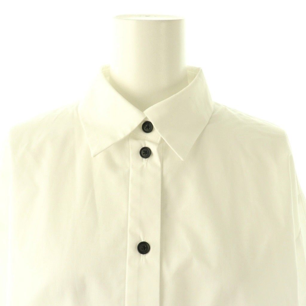 ジプソフィア gypsohila スラッシュブラウス シャツ F ホワイト /DF