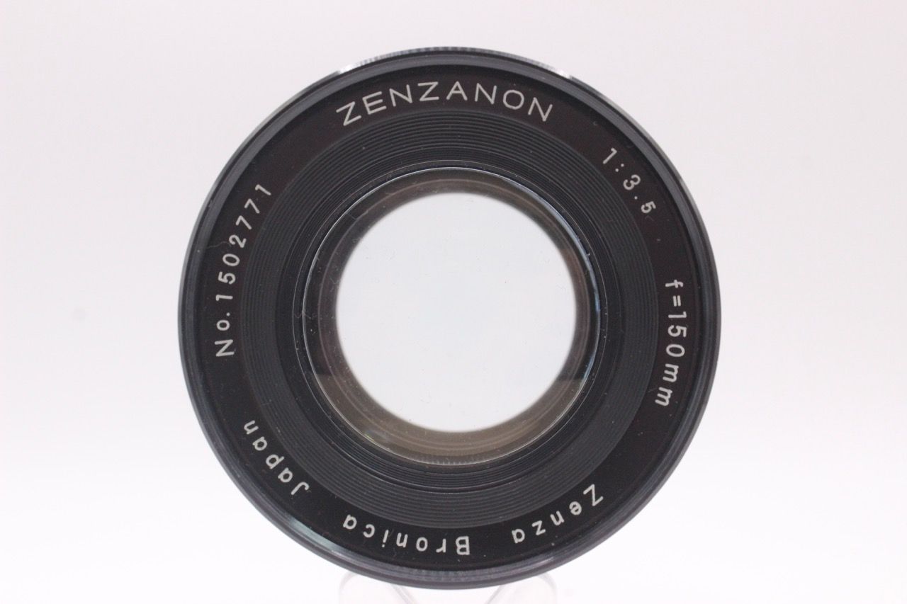 ゼンザブロニカ ZENZA BRONICA ZENZANON 150mm F3.5 #5224@x YU4202