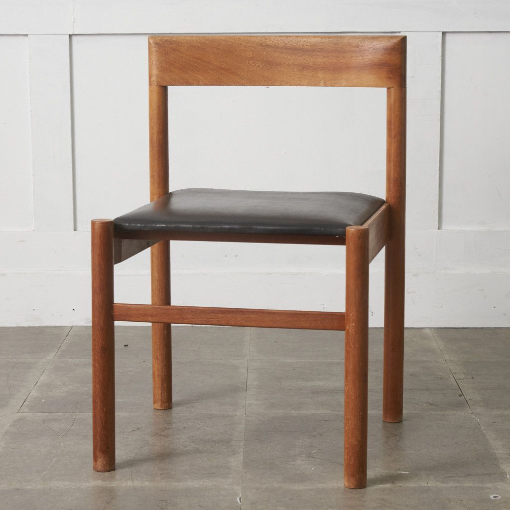 英国 ヴィンテージ ダイニングチェア 木製 椅子 天然木 イス 北欧