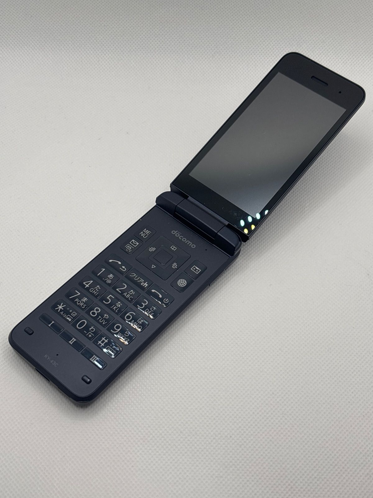 docomo DIGNOケータイ カメラレス KY-43C ブラック - メルカリ