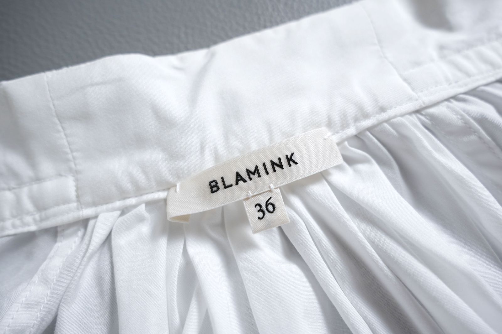 220t*美品 BLAMINK ブラミンク P C B/GATH STD RIBBON コットン