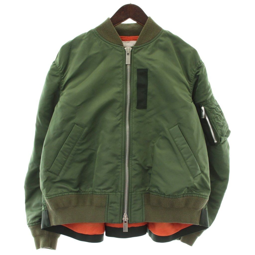 サカイ sacai 2020年 ナイロンツイルブルゾン Nylon Twill Blouson MA