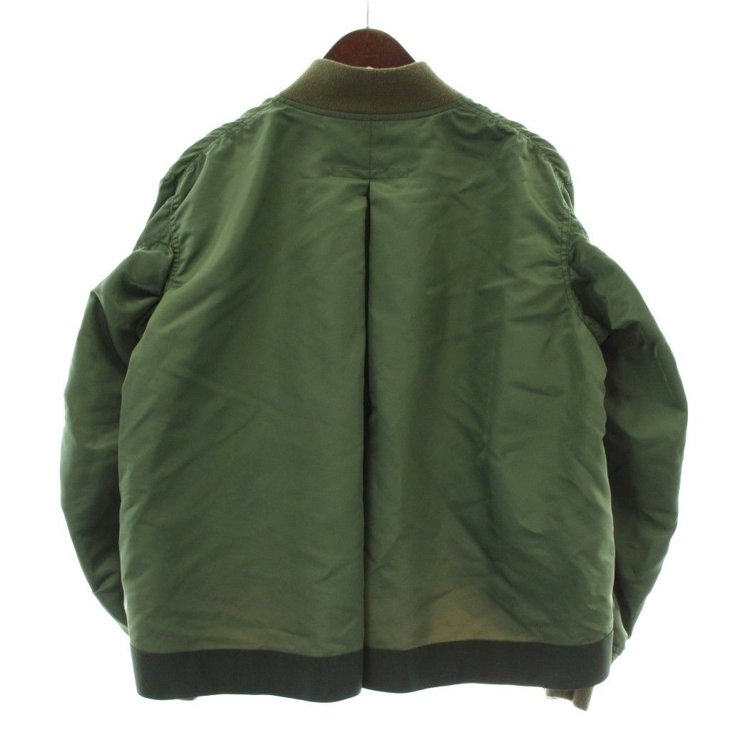 サカイ sacai 2020年 ナイロンツイルブルゾン Nylon Twill Blouson MA
