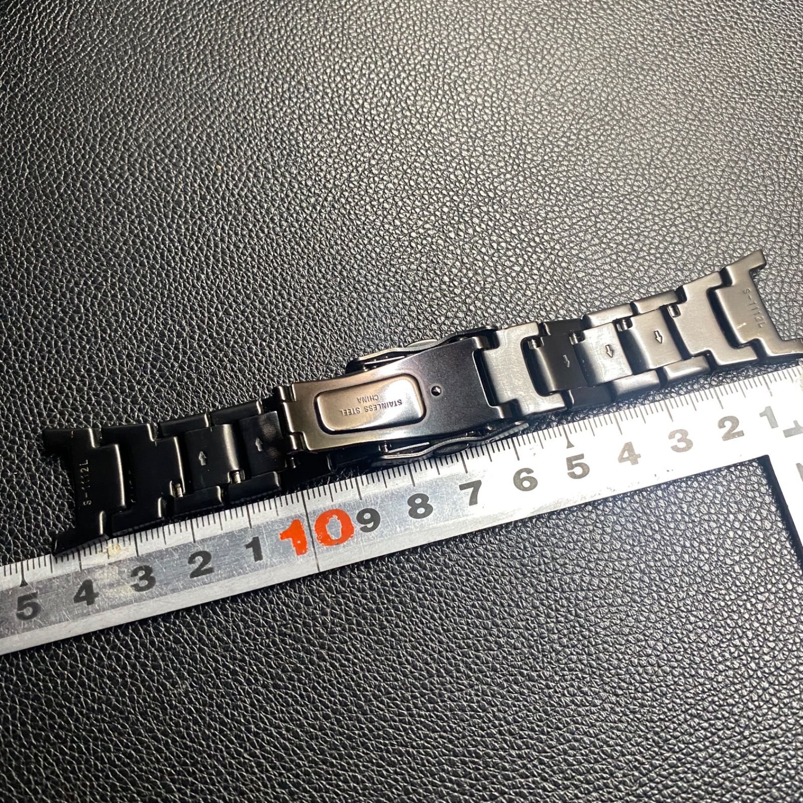 CASIO ブラック 純正 G-SHOCK 交換ベルト ベルト バンド 金属ベルト 
