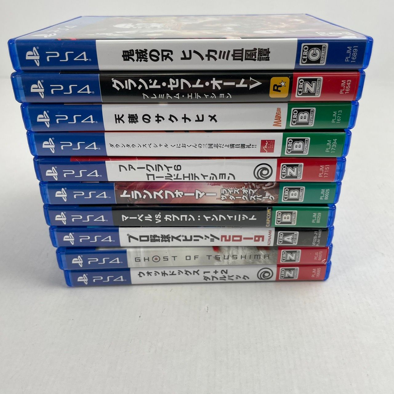 中古品】 PS4ソフト 10本 まとめ売り 【023-030603-NT-16-fuz】 - メルカリ