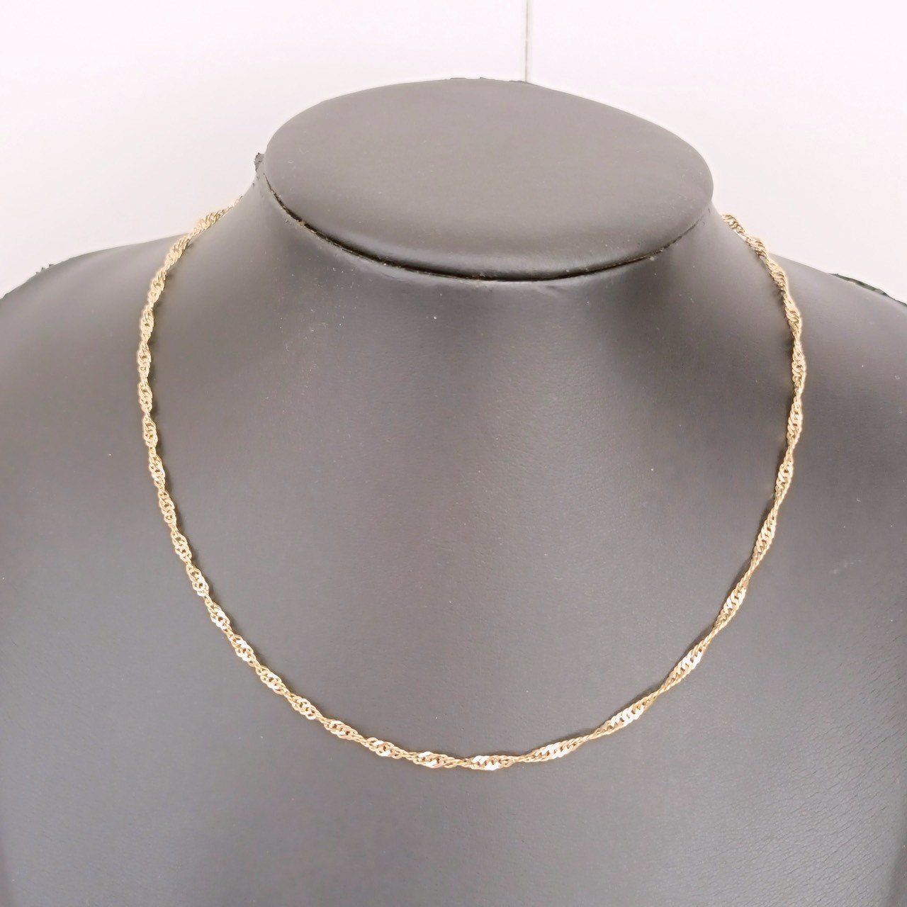 18金 K18 男女兼用 造幣局 スクリューネックレス 4.2g 40㎝ Z219