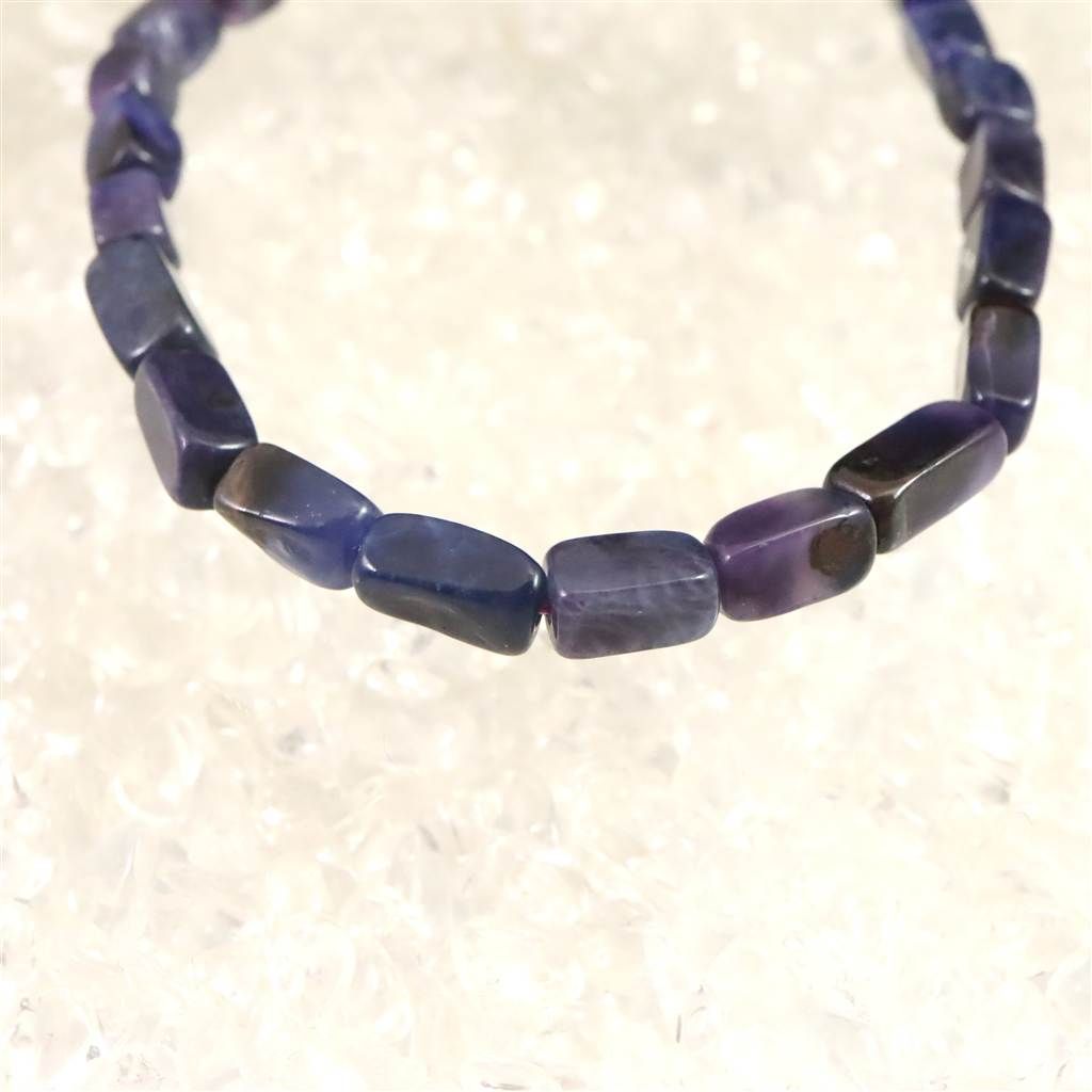 スギライト AAA タンブル ブレスレット 8.7g 【榎本通商52730