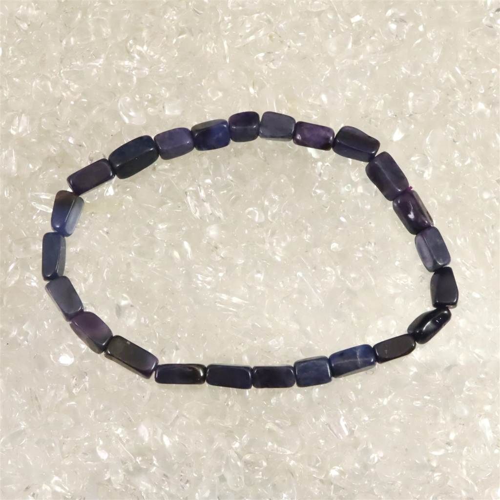 スギライト AAA タンブル ブレスレット 8.7g 【榎本通商52730