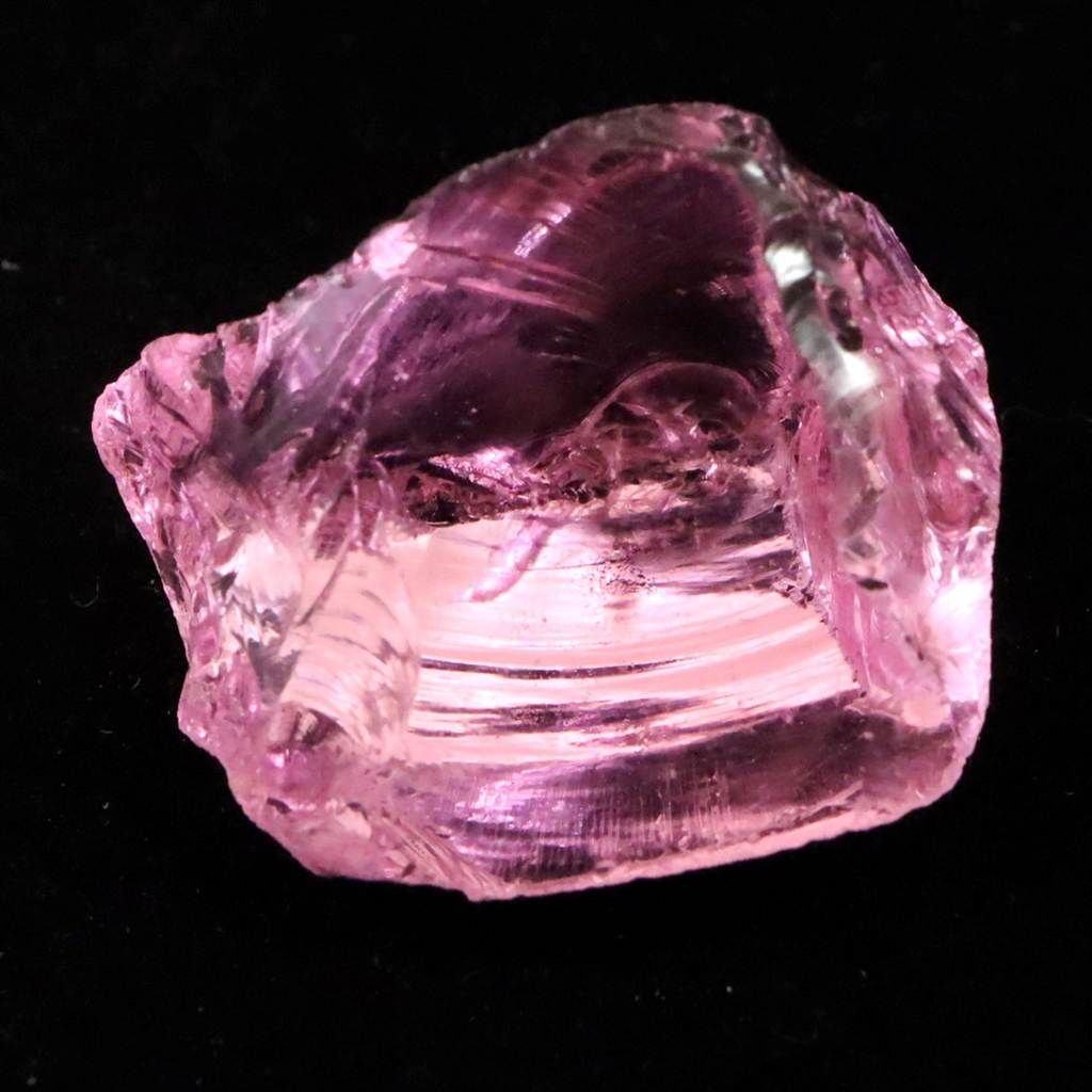 アンダラクリスタル　特大サイズ　インドネシア産　ピンク　ブラウン　ゴールド インドネシア産アンダラクリスタル ピンク 11.3g 【榎本通商48949