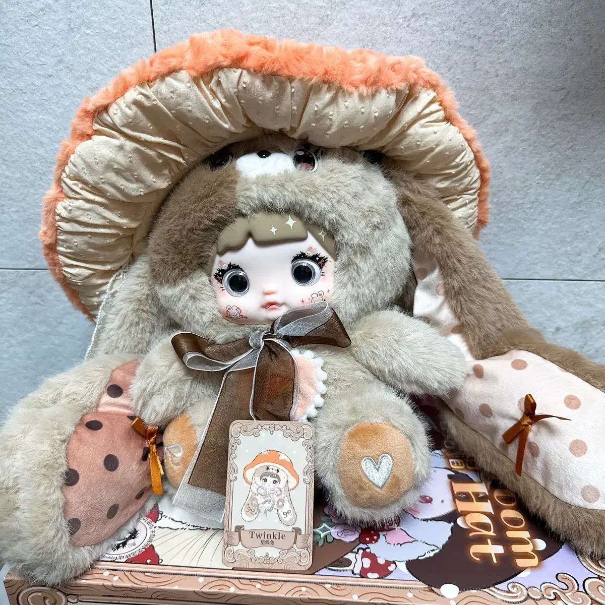 おもちゃ TOPTOY Nommi マッシュルームハットシリーズ ぬいぐるみ 3種
