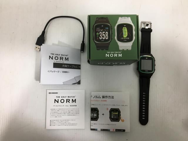 返品OK 【中古ゴルフ用品】GREENON(グリーンオン) THE GOLF WATCH(ザ