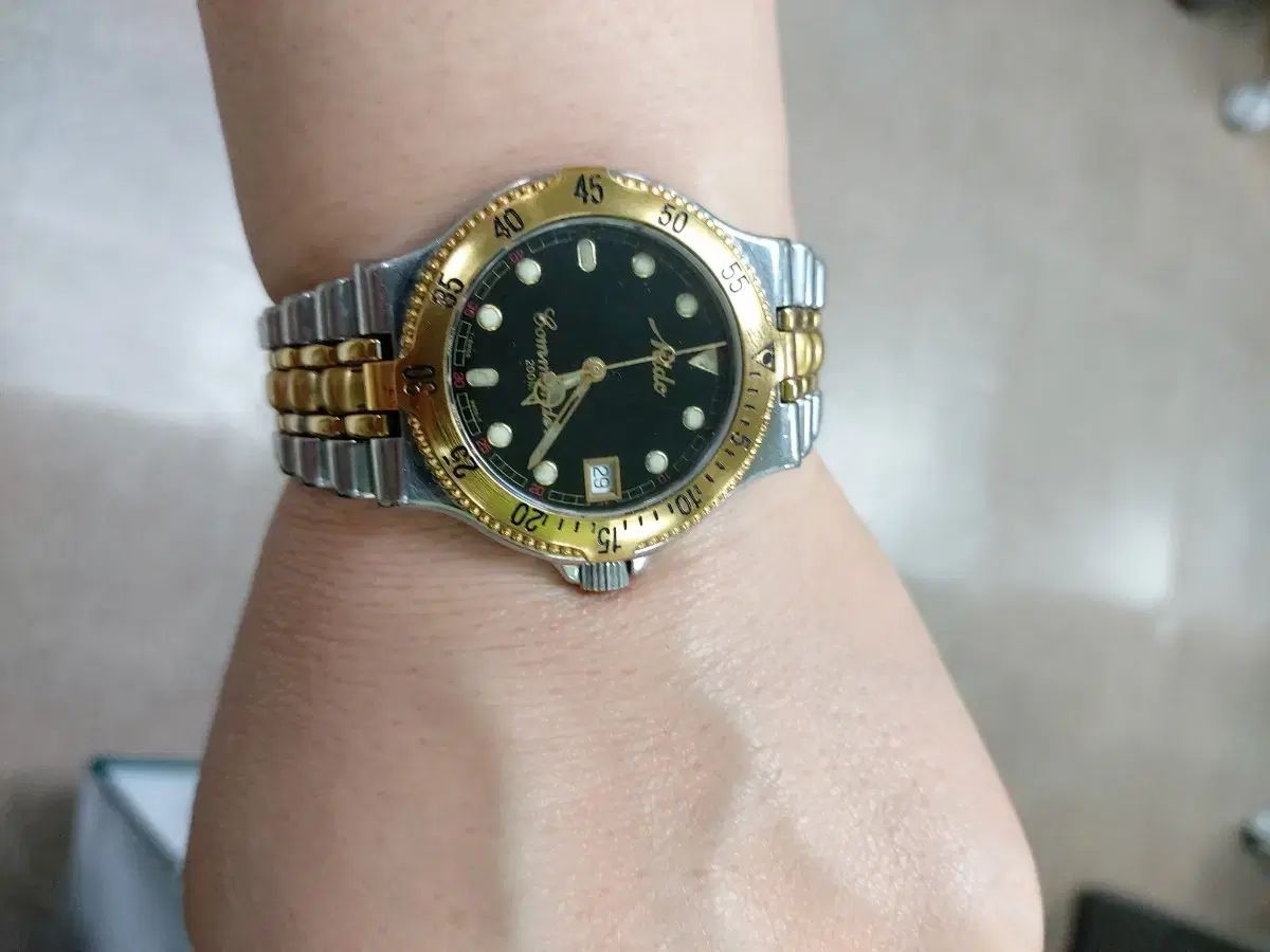 Mido Commander 腕時計 ゴールド 自動巻き　70年代 MIDO コマンダー ゴールド コンビ ウォッチ Commander Gold MIDO dial