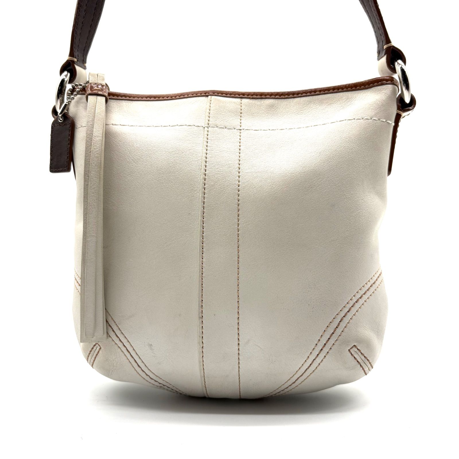 COACH y2k signature SOHO leather shoulder bag コーチ シグネチャー