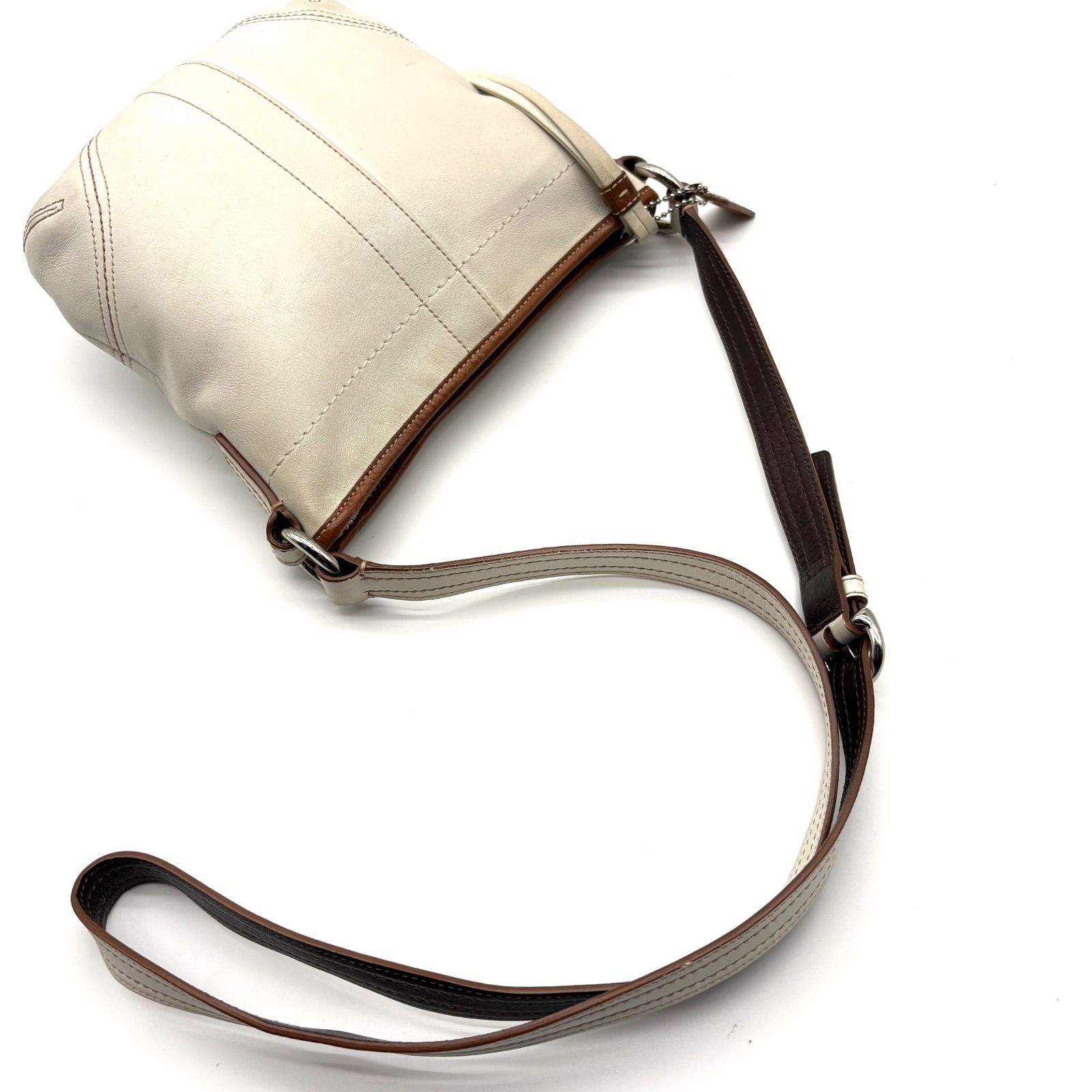 COACH y2k signature SOHO leather shoulder bag コーチ シグネチャー