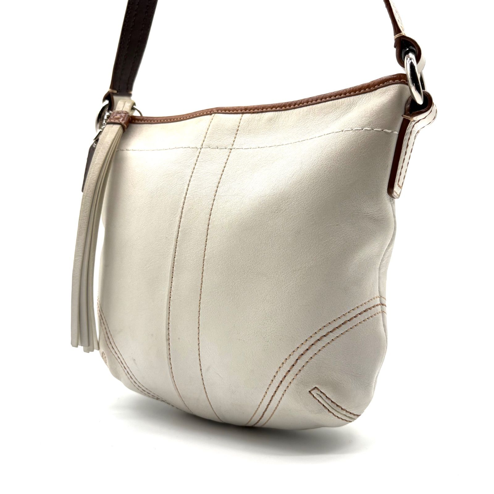 COACH y2k signature SOHO leather shoulder bag コーチ シグネチャー