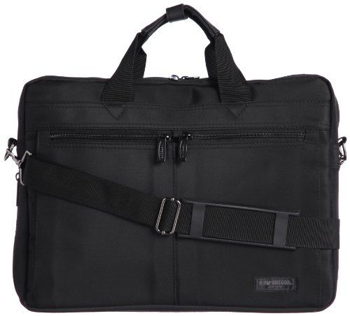 新品 [マックレガー] McGregor ビジネスバッグ メンズ 出張 通勤 A4 2WAY 21948 BK (ブラック) 5,985円