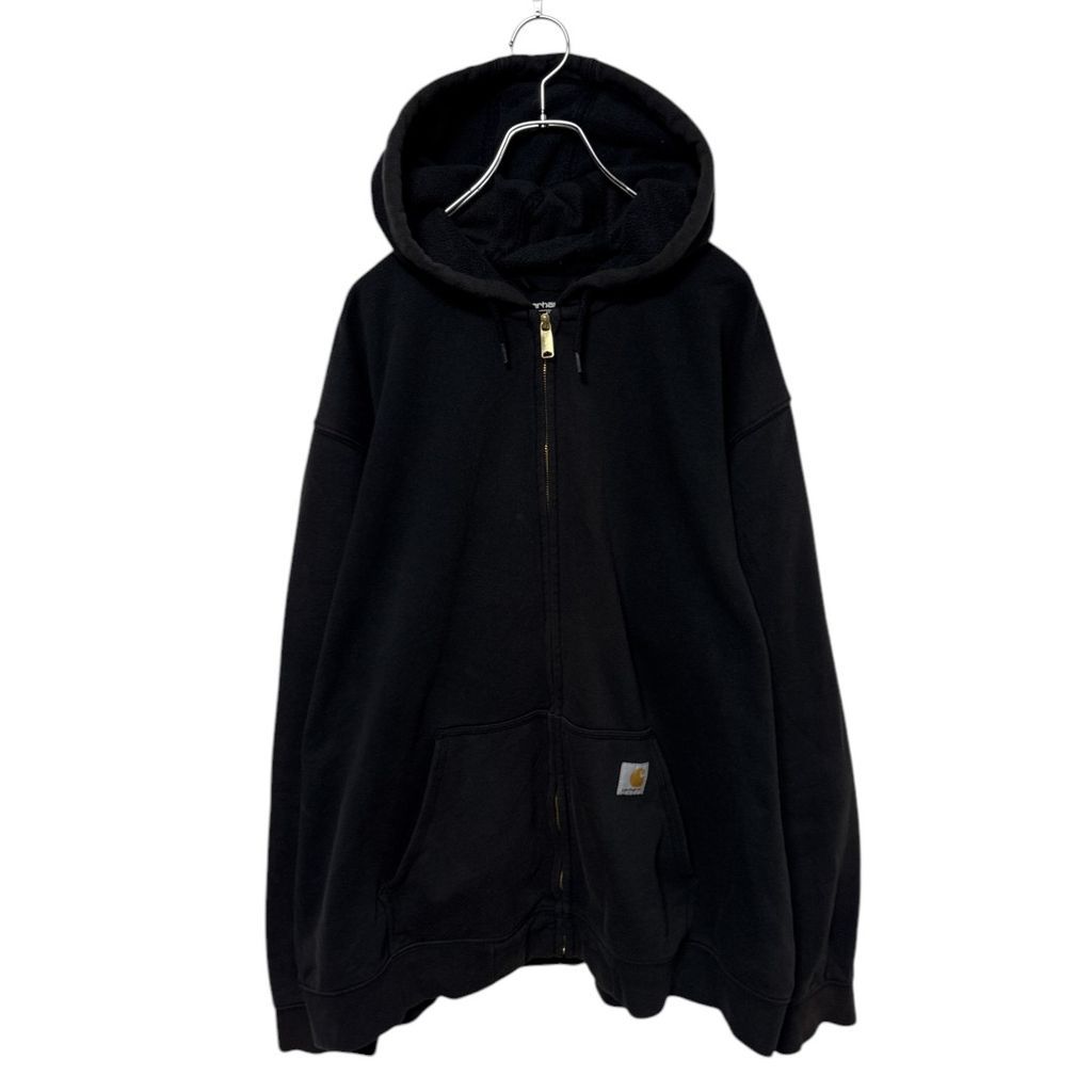 Carhartt】 Embroidery Logo Full-zip Hoodie ロゴ刺繡 フルジップ