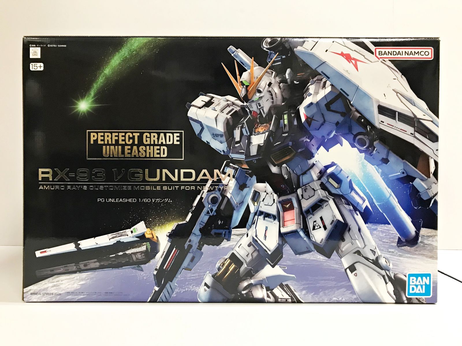 34.【未組立】1/60 PG UNLEASHED νガンダム 機動戦士ガンダム 逆襲の 